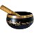 Tigela Tibetana 7 Metais com Mantras e Buda T4 15cm - Preto - Imagem 1