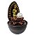 Fonte de Água Buda com Flor de Lótus com Led Bivolt - 28cm - Imagem 2