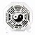 Bagua Talismã Ying Yang 9cm - Imagem 1