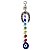 Móbile Ferradura com 7 Chakras e Olho Grego 26cm - Imagem 1