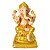 Estátua Deus Ganesha Dourado 12cm - Imagem 1