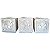 Kit 3 Porta Velas Quadrados dos Chakras Zen 5,5cm - Imagem 3