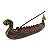 Incensário Barco Viking Dragão 24cm - Imagem 3