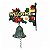 Sino em Ferro de Parede com Joaninha 20cm - Welcome - Imagem 1