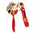 Chaveiro Manekineko da Sorte e Prosperidade com Chocalho 28cm - Sortidos - Imagem 2