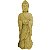 Buda Tibetano de Concreto para Jardim 85cm - Amarelo - Imagem 2