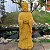 Buda Tibetano de Concreto para Jardim 85cm - Amarelo - Imagem 5