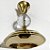 Castiçal Dourado Color 9cm - Cristal - Imagem 2
