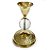 Castiçal Dourado Color 9cm - Cristal - Imagem 4