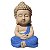 Estátua Buda Monge Alta Vibração G 32cm - Azul - Imagem 1