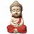 Estátua Buda Monge Alta Vibração G 32cm - Vermelho - Imagem 1