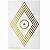 Placa Radiônica - Losango Solar - 14cm x 9,5cm - Imagem 1