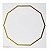 Placa Radiônica - Decágono - 14cm x 13,5cm - Imagem 1