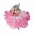 Fada de Pendurar Com Bolinha de Sabão 15cm - Amor (Rosa) - Imagem 1