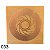 Gráfico Misto Nove Círculos para Radiestesia, Placa de Fenolite com Cobre 033 - 7cm - Imagem 3