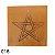 Gráfico Estrela de Cinco Pontas, em Fenolite com Cobre 016 - 7cm - Imagem 1