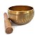 Tigela Tibetana 7 Metais com Mantras e Buda 10cm - Dourada - Imagem 4