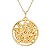 Colar Gargantilha Tetragrammaton Vazado - Dourado - Imagem 1