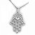 Colar Gargantilha Hamsa 3cm - Prateado - Imagem 1