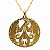 Colar Gargantilha Fênix 3cm - Dourado - Imagem 1