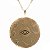 Colar Gargantilha Mandala Boas Vibrações - Dourado - Imagem 1