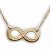 Colar Gargantilha Que Seja Infinito 2,3cm - Dourado - Imagem 1