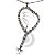 Colar Gargantilha Madona Com Strass Nossa Senhora - Prateado - Imagem 1