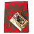 Kit para Cartas Cigana com Toalha, Bolsa e Baralho - Vermelho - Imagem 1