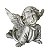 Anjo em Resina - 10cm, Modelo D - Imagem 1