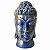 Estátua Cabeça de Buda 8cm - Azul - Imagem 1