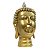 Estátua Cabeça de Buda Tibetano Dourada 27cm - Imagem 4