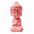 Buda Enfeite Decorativo em Cerâmica 8cm - Rosa - Imagem 1