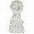 Estátua Kuan Yin Branca 19cm - Imagem 1