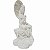 Estátua Kuan Yin Branca 19cm - Imagem 5