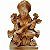 Estátua Saraswati Deusa do Conhecimento 11cm - Bege - Imagem 1