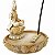 Incensário Kuan Yin 9cm - Bege - Imagem 2