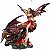 Fada Sentada com Dragão 21cm - Vermelho - Imagem 1
