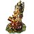 Estátua Dourada Ganesha Escrevendo 25cm - Imagem 3