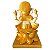 Estátua Ganesha Dourado 25cm - Imagem 4