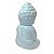 Buda Enfeite Decorativo em Cerâmica 9,5cm - Azul - Imagem 2