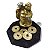 Buda Riqueza com Moedas Feng Shui P 6,5cm - Imagem 3