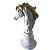 Peça de Xadrez Decorativa Cavalo Branco 26cm - Imagem 1