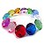 Kit com 12 Diamantes de Cristais Coloridos 3cm - Imagem 3