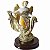 Estátua Arcanjo Raziel 14cm - Anjo resina - David Ricci - Imagem 1