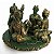 Estátua e Castiçal Círculo dos Deuses 11cm - Verde - Imagem 1
