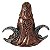 Estátua Deusa Gaia Mãe Terra Triluna Wicca Bronze 13cm - Bronze Envelhecido - Imagem 4