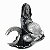Estátua Deusa Gaia Mãe Terra Triluna Wicca 13cm - Preto - Imagem 2