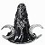 Estátua Deusa Gaia Mãe Terra Triluna Wicca 13cm - Preto - Imagem 4