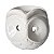 Rechaud Difusor Coruja 6,5cm - Branco - Imagem 1