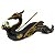 Incensário Dragão Celestial Black Gold 31cm - Bolinhas Cores Sortidas - Imagem 1